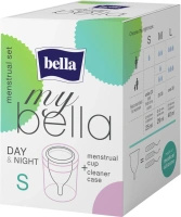 MyBella Kubeczek menstruacyjny Rozmiar S z pojemnikiem