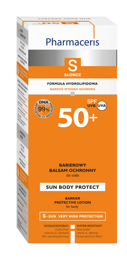 PHARMACERIS S SUN BODY PROTECT Barierowy balsam ochronny do ciała SPF 50+