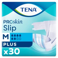 Tena Slip ProSkin Plus Rozmiar M (73-122cm) Pieluchomajtki, 30 sztuk
