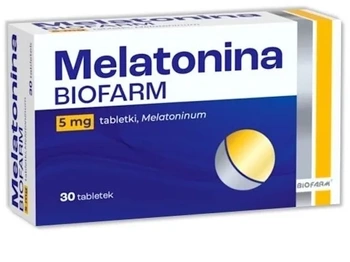 Melatonina Biofarm tabletki 5 mg x 30 sztuk