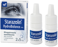 STARAZOLIN HYDROBALANCE krople do oczu 2 x 5 ml