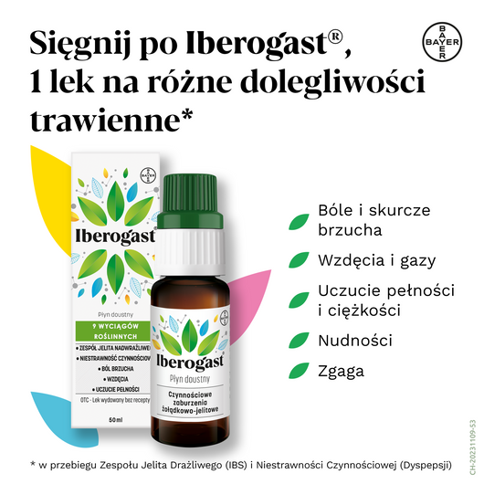 Iberogast Krople doustne, 50 ml 