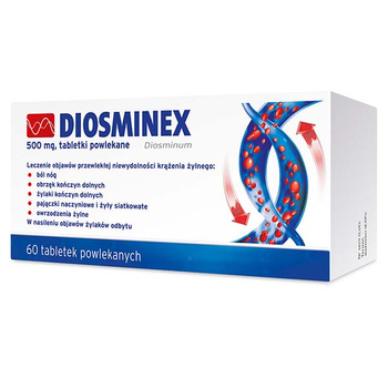 DIOSMINEX 500 mg, 60 tabletek