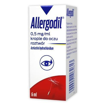 Allergodil krople do oczu 0,5mg/ml 6ml