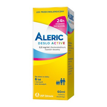 ALERIC DESLO ACTIVE 0,5 mg/ml roztwór doustny 60 ml