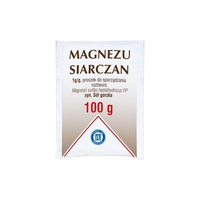 Magnezu siarczan (sól gorzka), 100 g