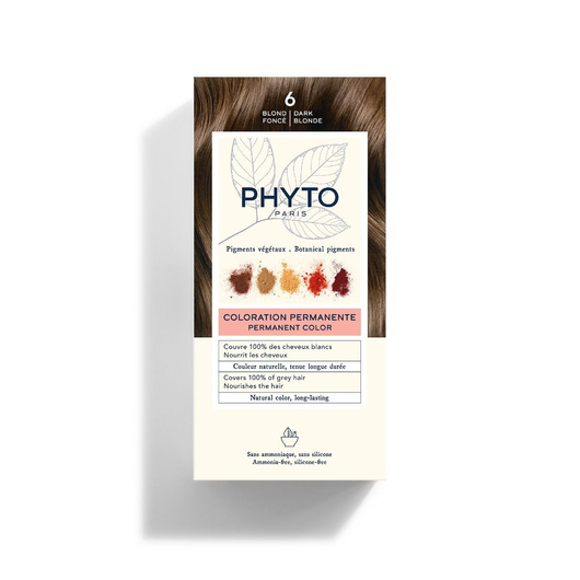 PHYTO COLOR 6 Farba do włosów/Ciemny blond
