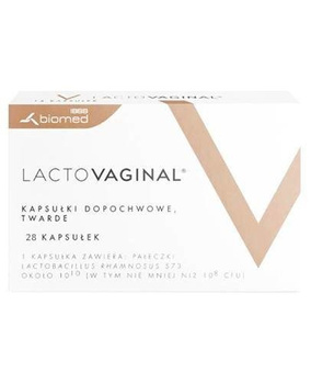 LACTOVAGINAL x 28 kapsułek dopochwowych TYLKO ODBIÓR OSOBISTY