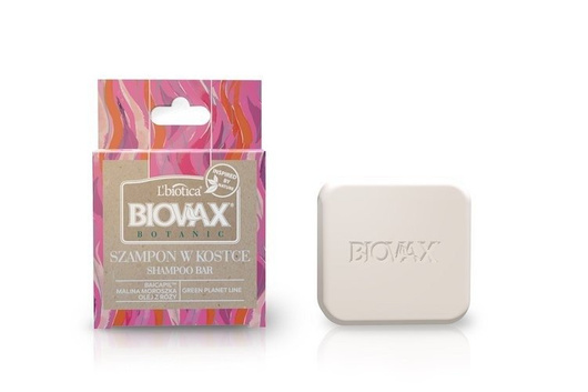 BIOVAX BOTANIC BAICAPIL MALINA RÓŻA Szampon w kostce 82 g