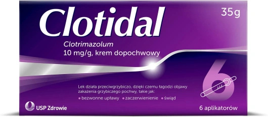 CLOTIDAL krem dopochwowy, 35g