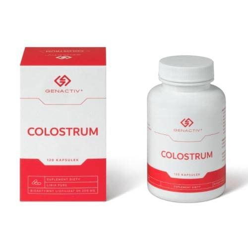 COLOSTRUM GENACTIV kapsułki, 120 sztuk