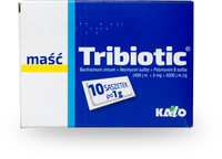 TRIBIOTIC maść 1 g x 10 saszetek