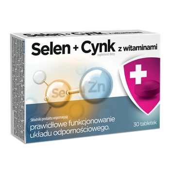 Selen+Cynk, 30 tabletek