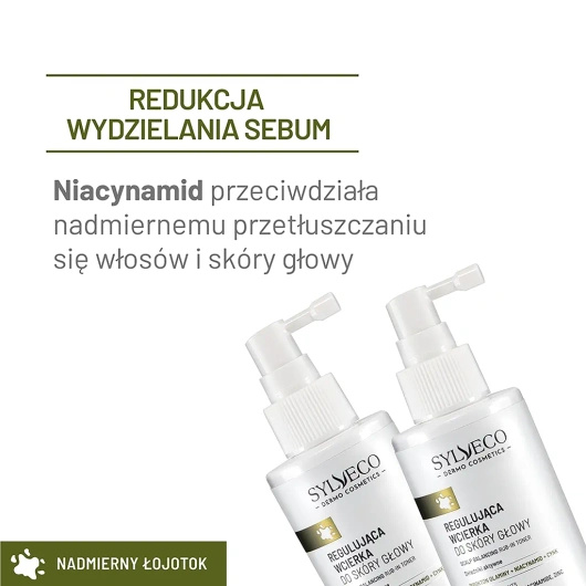 Sylveco Dermo Nadmierny Łojotok Regulująca wcierka do skóry głowy, 145 ml