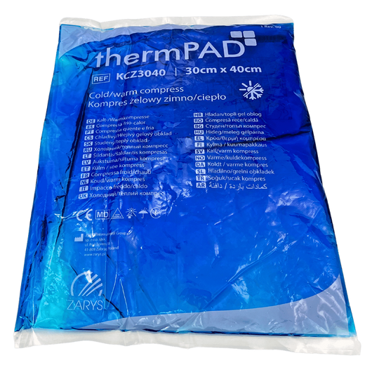 ThermPAD kompres żelowy zimno–ciepło z pokrowcem 30 × 40 cm