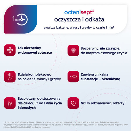 Octenisept Płyn do dezynfekcji, 1 litr