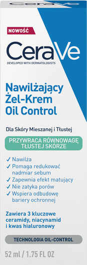 CeraVe Oil Control Żel-krem, 52ml