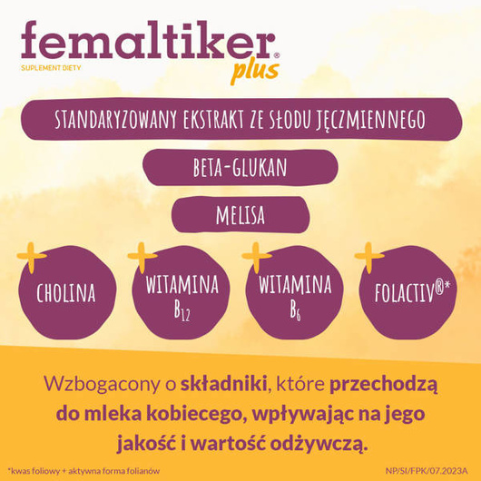 femaltiker® plus proszek o smaku karmelowym, 12 saszetek