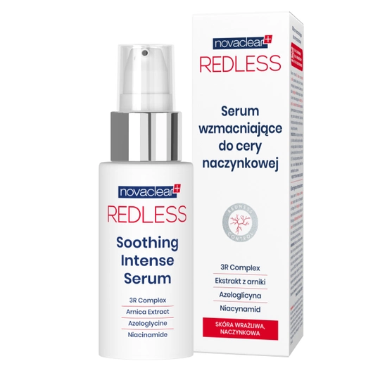 NOVACLEAR REDLESS Serum Wzmacniające do cery naczynkowej, 30ml