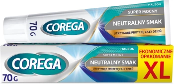 Corega Super Mocny Neutralny Smak XL, 70g