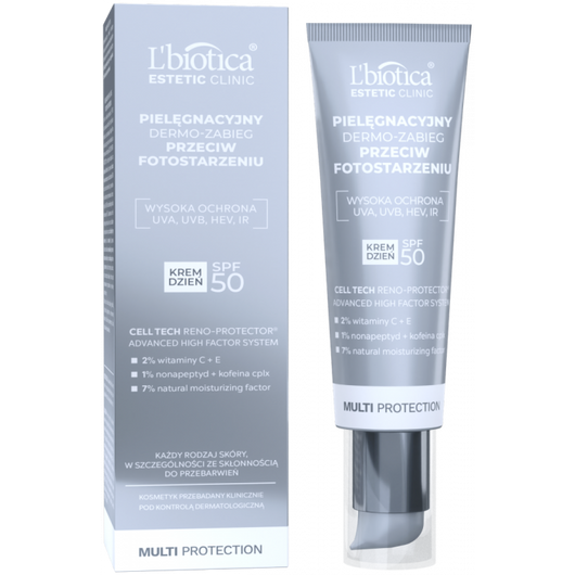 L’biotica Estetic Clinic MULTI Protection Krem na dzień SPF 50, 35 ml
