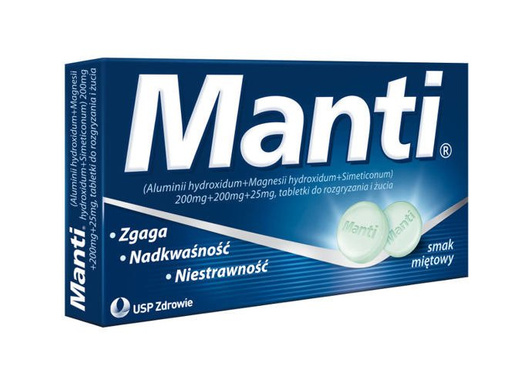 MANTI x 32 tabletki do rozgryzania i żucia