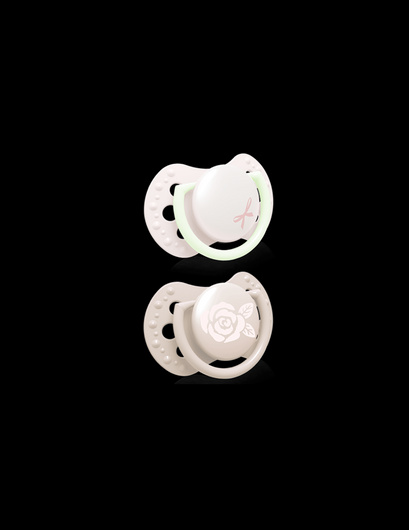 Smoczek silikonowy dynamiczny LOVI 0-2m (22/900) x 2 sztuki