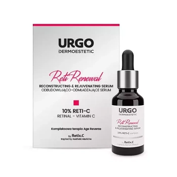 Urgo Dermoestetic Reti Renewal Serum odbudowująco-odmładzające 10% RETI-C, 30ml *Drugi tańszy produkt za 1 grosz*