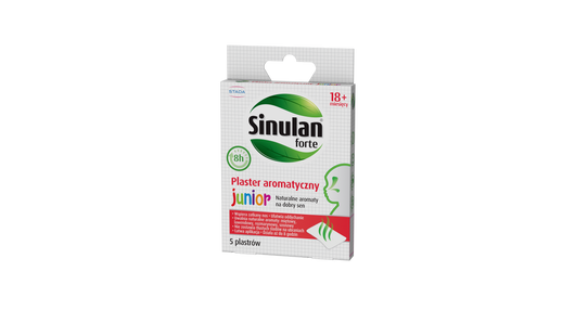 Sinulan Forte Junior Plastry aromatyczne, 5 sztuk