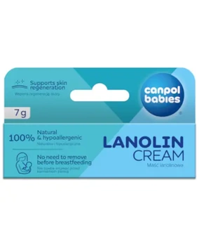 Canpol Babies Lanolin Cream Maść do brodawwek sutkowych 7g