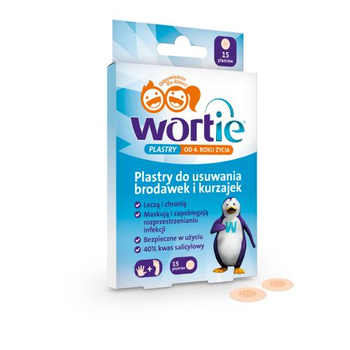 Wortie plastry, 15 sztuk