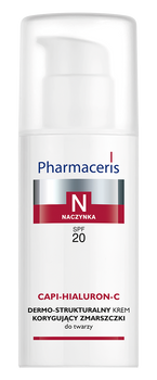 PHARMACERIS N CAPI-HIALURON-C Dermo-strukturalny krem korygujący zmarszczki na dzień SPF20, 50ml