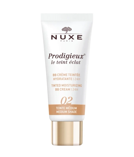 NUXE Prodigieux Nawilżający krem BB odcień 02, 30 ml
