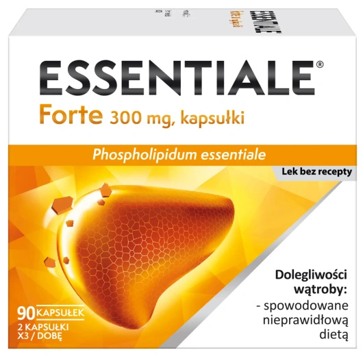 Essentiale Forte 300 mg, 90 kapsułek
