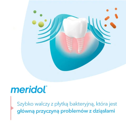 Meridol® Ochrona Dziąseł Płyn do płukania jamy ustnej, 400 ml