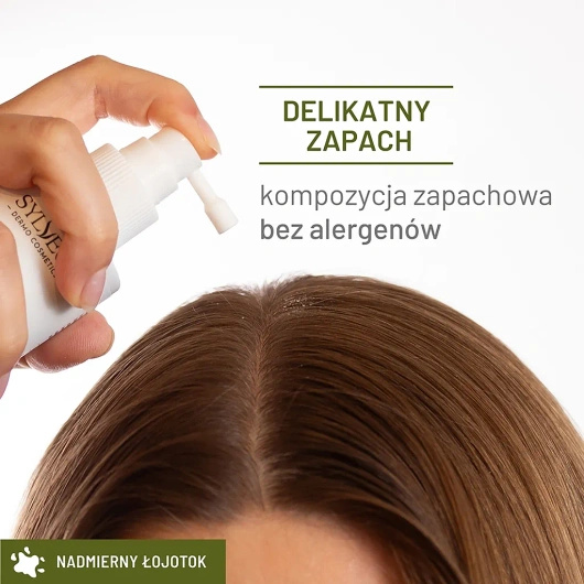 Sylveco Dermo Nadmierny Łojotok Regulująca wcierka do skóry głowy, 145 ml