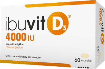 IBUVIT D3 4000 I.U., 60 kapsułek miękkich