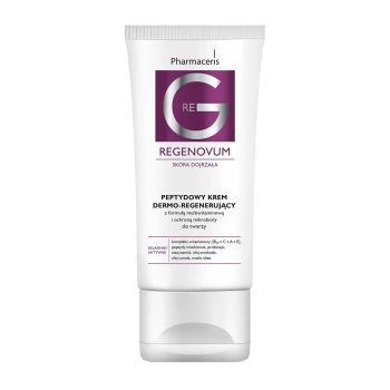 Pharmaceris Regenovum Peptydowy krem dermo-regenerujący do twarzy z formułą multiwitaminową i ochroną mikrobioty, 50 ml