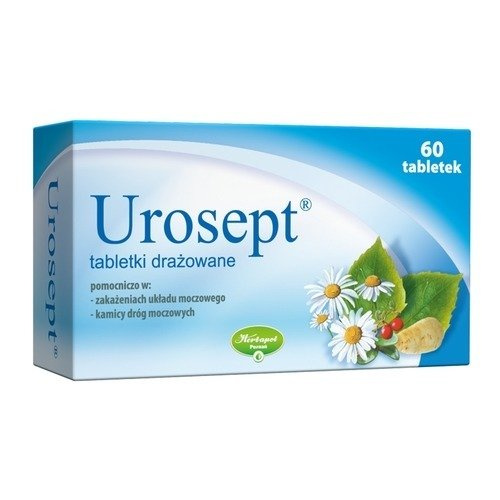 UROSEPT x 60 tabletek drażowanych