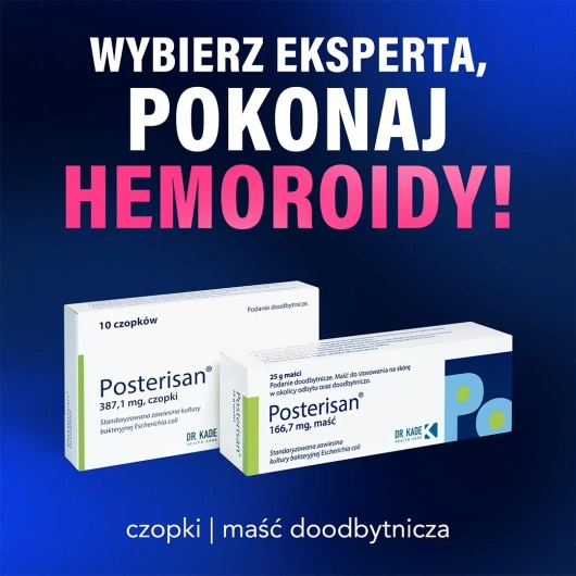 Posterisan, 10 czopków