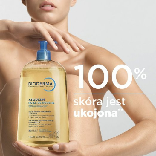 Bioderma Atoderm Huile de Douche Olejek do kąpieli, 1000 ml