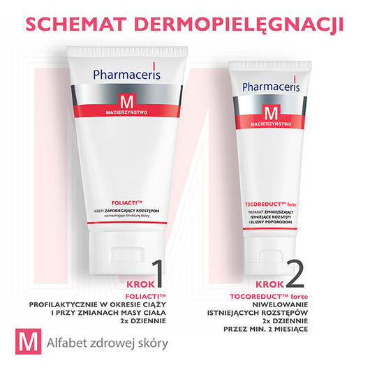 Pharmaceris M Tocoreduct™ Forte Preparat zmniejszający istniejące rozstępy i blizny poporodowe, 75 ml