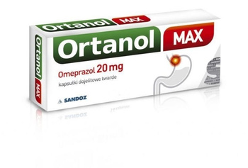 Ortanol Max 20 mg, 14 kapsułek