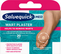 SALVEQUICK MED WART Plastry na kurzajki x 20 sztuk