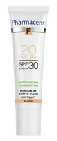 PHARMACERIS F MATT-MINERAL-CORRECTION Mineralny dermo-fluid matujący SPF 30 NATURAL 20, 30ml
