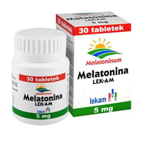 MELATONINA LEK-AM 5 mg, 30 tabletek