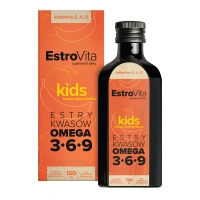 Estrovita Kids o smaku pomarańczowo-bananowy, 150ml