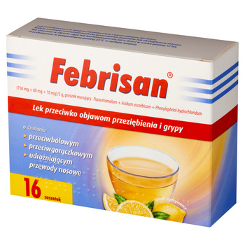 FEBRISAN proszek musujący x 16 saszetek