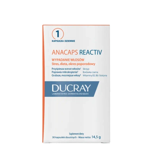 Ducray Anacaps Reactiv, 30 kapsułek