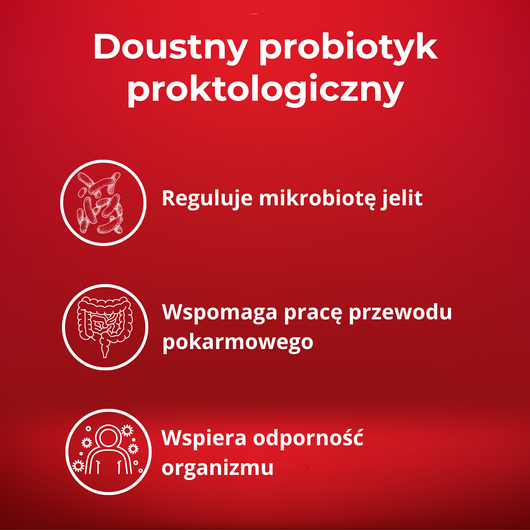 ProctoLact-M Probiotyk proktologiczny, 10 kapsułek